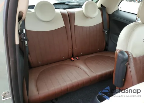 2012 Fiat 500 Lounge из США, поврежденный, VIN 3C3CFFCR1CT139980